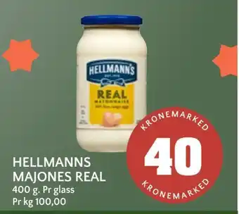 Coop Mega Hellmanns majones real tilbud