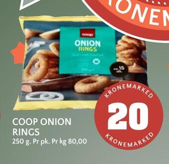 Coop Mega Coop onion rings tilbud