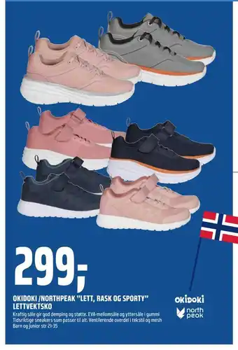 Coop Obs Okidoki /northpeak 'lett, rask og sporty lettvektsko tilbud