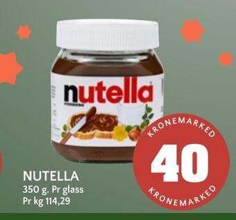 Coop Mega Nutella tilbud