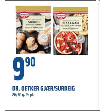 Coop Obs Dr. oetker gjær/surdeig tilbud