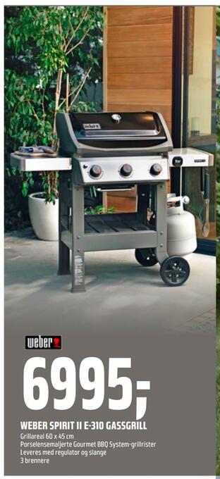 Coop Obs Weber spirit ii e-310 gassgrill tilbud
