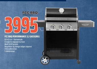 Coop Obs Fcc bbq performance 3,1 gassgrill tilbud
