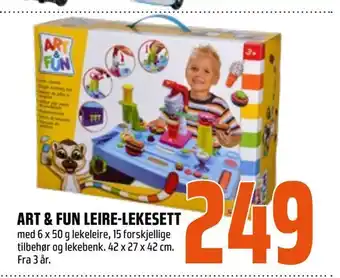 Coop Obs Art & fun leire-lekesett tilbud