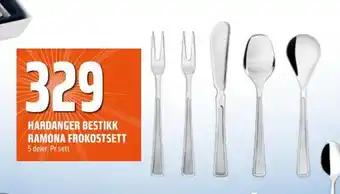 Coop Obs Hardanger bestikk ramona frokostsett tilbud