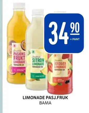 Rema 1000 Limonade pasj.fruk tilbud