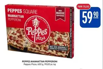 Rema 1000 Peppes manhattan pepperoni tilbud