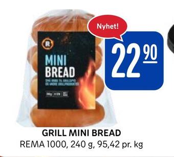 Rema 1000 Grill mini bread tilbud