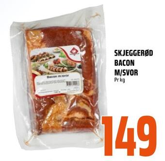 Coop Obs Skjeggerød bacon m/svor tilbud