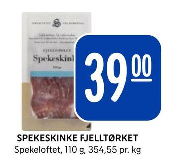 Rema 1000 Spekeskinke fjelltørket tilbud