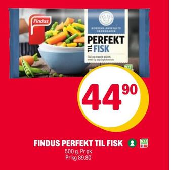 Coop Extra Findus perfekt til fisk tilbud