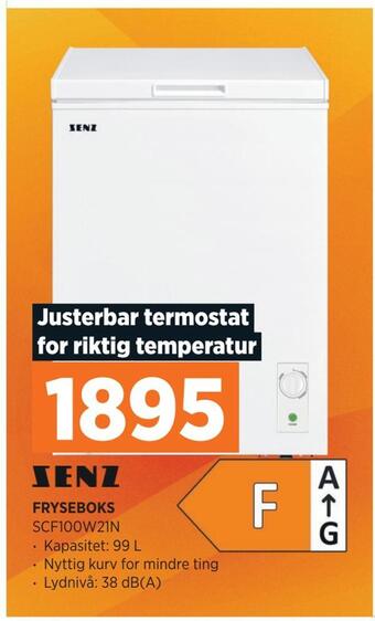 POWER Fryseboks tilbud