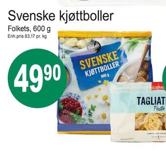 Joker Svenske kjøttboller tilbud