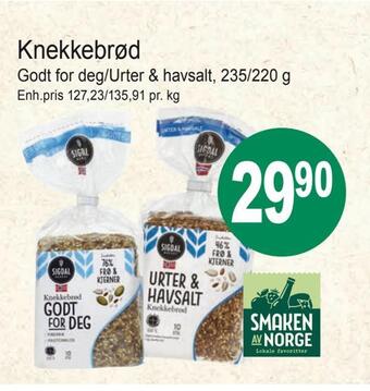 Joker Knekkebrød tilbud