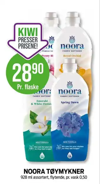 Kiwi Noora tøymykner tilbud