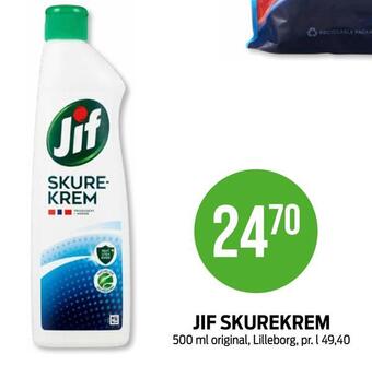 Kiwi Jif skurekrem tilbud