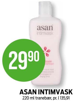 Kiwi Asan intimvask tilbud