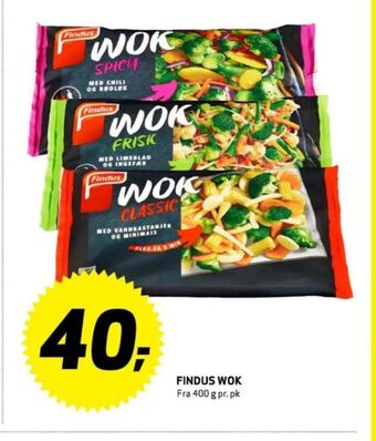 Bunnpris Findus grønnsaker tilbud