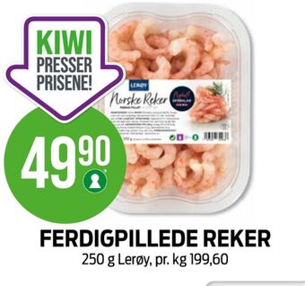 Kiwi Lerøy reker tilbud
