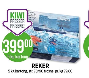 Kiwi Ukjent reker tilbud