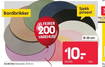 Rusta Ukjent bordbrikke tilbud