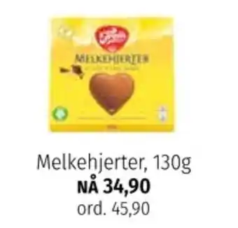 Nille Melkehjerter konfekt tilbud