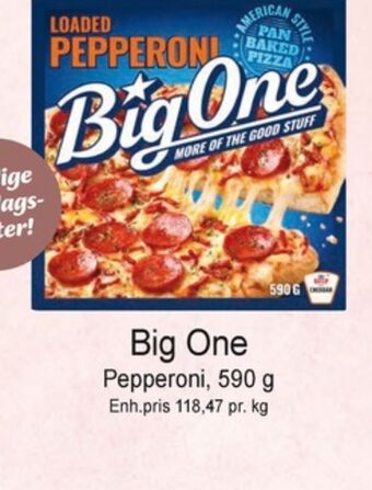 Joker Big one pizza tilbud