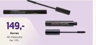 VITA Korres mascara tilbud