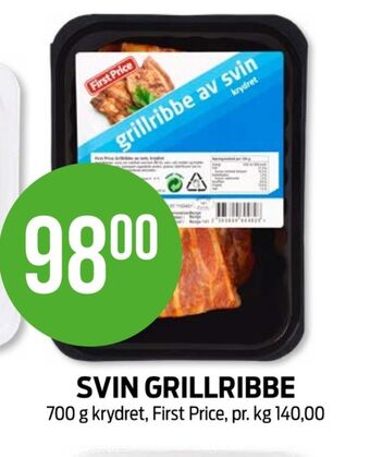 Kiwi First price ribbe tilbud