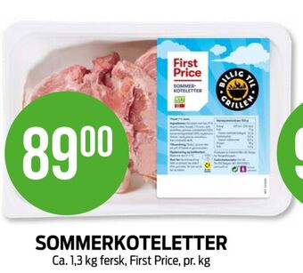 Kiwi First price koteletter tilbud