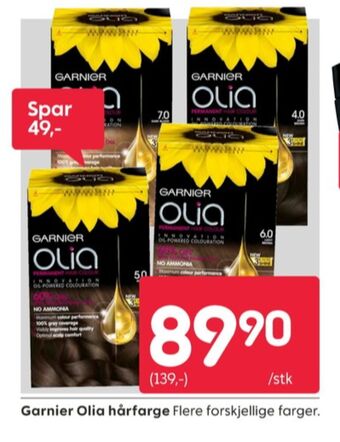 Rusta Olia hårfarge tilbud