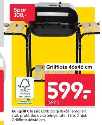 Rusta Ukjent grill tilbud