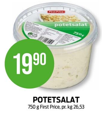Kiwi First price potetsalat tilbud