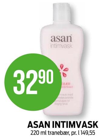 Kiwi Asan intimvask tilbud