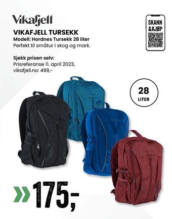 Sport Outlet Vikafjell tursekk tilbud