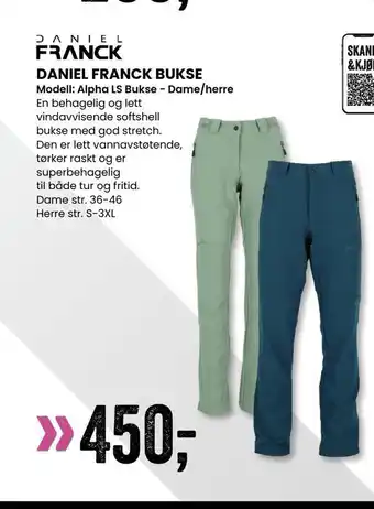 Sport Outlet Daniel franck bukse tilbud