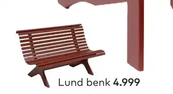 Skeidar Lund benk tilbud