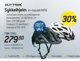 Thansen Sykkelhjelm tilbud