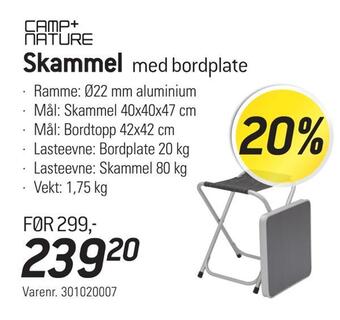 Thansen Skammel tilbud