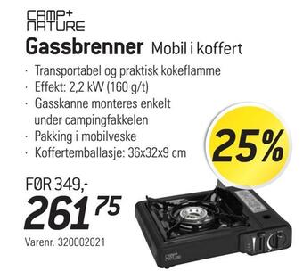 Thansen Gassbrenner tilbud