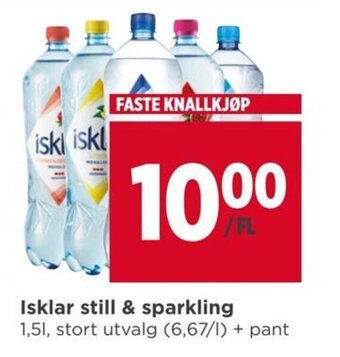 Meny Isklar still & sparkling tilbud