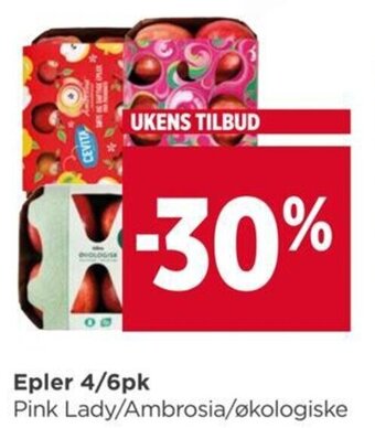 Meny Epler 4/6pk tilbud