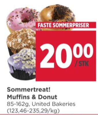 Meny United bakeries kaker tilbud