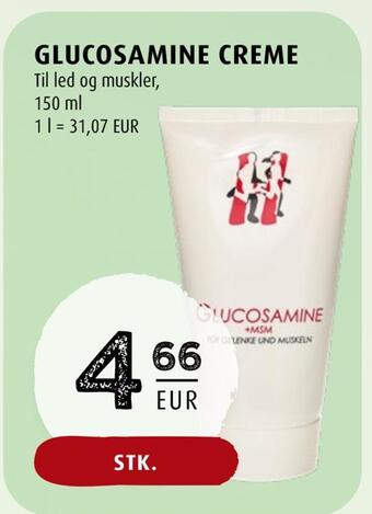Scandinavian Park Glucosamine creme tilbud