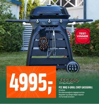 Coop Obs Fcc bbq x-grill chef gassgrill tilbud