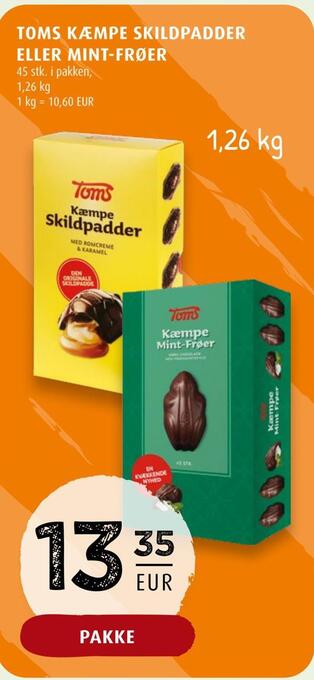 Scandinavian Park Toms kæmpe skildpadder eller mint-frøer tilbud