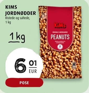 Scandinavian Park Kims jordnødder tilbud