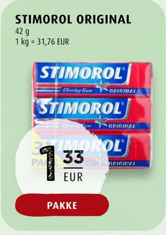 Scandinavian Park Stimorol original tilbud
