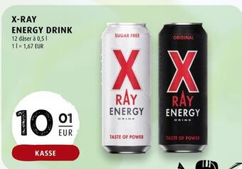 Scandinavian Park X-ray energy drink tilbud