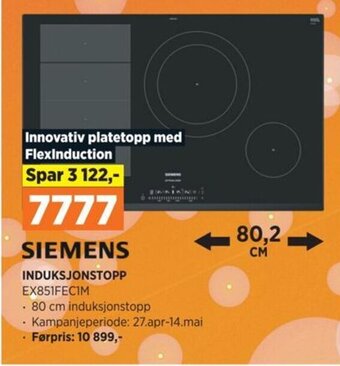 POWER SIEMENS INDUKSJONSTOPP EX851FECIM tilbud